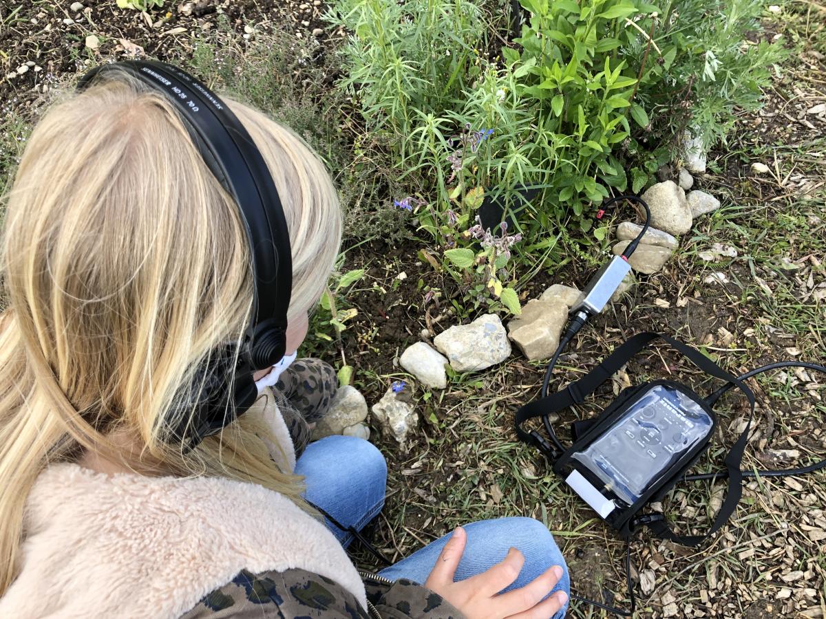 écouter la terre dans les jardins partagés de Teppes à Annecy en 2021