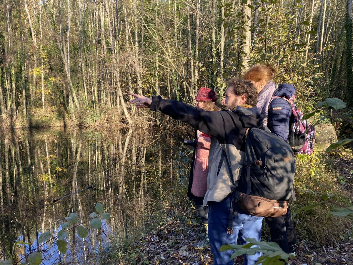 transect avec Xavier Aubriot